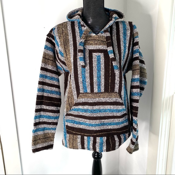 Mexicali Blues Bohemian Striped Hoodie - Picture 6 of 13